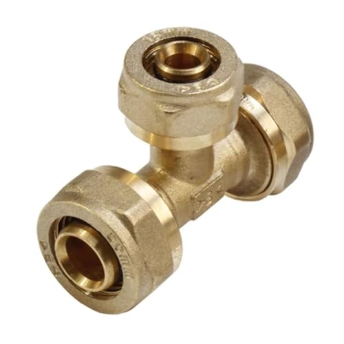 Tee Fff 16Mm Per Tubo Multistrato A Compressione
