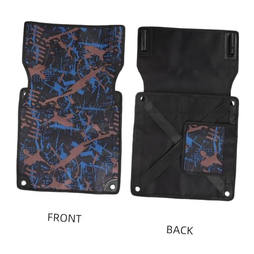 Chaise pliante portable légère et tapis de siège extérieur amovible