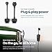 Portable Level 2 EV Charger – 32A Fast Charging for Electric Cars, 120/240V NEMA 14-50 Plug, 20ft Cable, SAE J1772–UL & Energy Star Certified, Indoor/Outdoor, Home/Travel Compatible w/All EVs & PHEVs