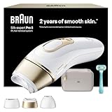 Braun Depiladora Luz Pulsada Silk·expert Pro 5, IPL, Depilación Láser En Casa Para Cara Y Cuerpo, Reducción Permanente Del Vello, Depiladora Laser Con 3 Cabezales, Neceser y Maquinilla Venus, PL5311