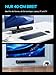 MEVOSTO 2.1 Channel Mini Soundbar for TV Devices with Integrated Subwoofer, All in One Small Soundbar, 60 W TV Speaker for PC/TV/Projector with USB Sound Card/Optical/AUX/BT5.4, Compatible PS5