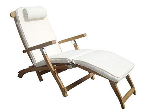 Royal Teak Collection STML Teak Lounging Steamer Deck Chair