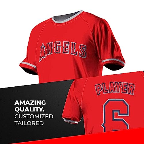 Camiseta personalizada unisex de béisbol con nombre y número impresos para hombres, mujeres y jóvenes talla YS-5XL miniatura 2