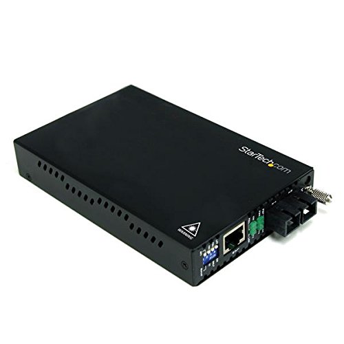 30 km Single Mode 10/100 Mbps Fiber Media Converter SC - TAA by StarTech.com