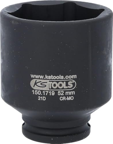 KS Tools 150.1719 Douille courte 6 pans spéciale cardan 52 mm - vue 7