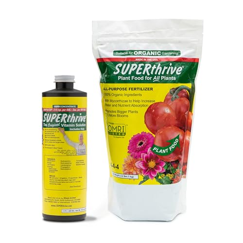 Image of SUPERthrive Vitamin Solution, Organic Fertilizer Set, 1 pt + 2.2 lbs
