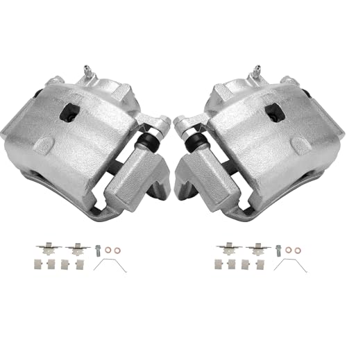 Image of SCITOO Front Brake Calipers With Bracket 18B5001 18B5000 Compatible For Ford For Fusion 06-12,For Lincoln For MKZ 07-12,For Lincoln For Zephyr 06,For Mazda 6 06-13,For Mercury For Milan 06-11