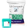 Peygran Tile Leveling System Clip 3 mm 1/8 (200-pack) DIY Tiles Leveler Spacers, Tile Leveling System for Professional Ceramic Tile and Stone Installation (3mm 1/8 Pack of 400)