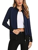 Ocasión: La chaqueta de punto es adecuada para viajes diarios al trabajo o ocasiones deportivas en otoño e invierno. Se puede combinar con jeans, pantalones deportivos, leggings y calzado deportivo.
