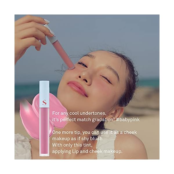 SAAT INSIGHT All-Time Mood Velvet Matte Highly Pigmented Lip Stain 4g (4PM) - for Smudge-proof and Lasting Lip Makeup, Moisturizing Lip Gloss for Dry and Flaky Lips