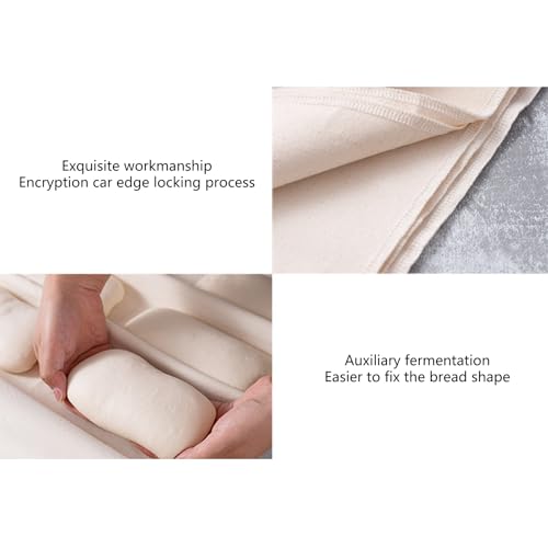 LAIOUSN User Friendly Cotton Dough Fermentation Covers Soft Dough Proofing Sheet Fermenting Cloth Ensures Uniform Fermentation Blanket - Image 8