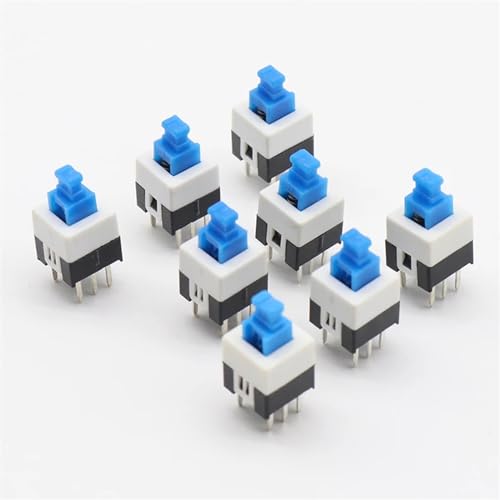 Bouton poussoir 8x8mm autobloquant idéal pour réparer votre multimètre G65 - 2