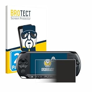 BROTECT Anti-Spy Displayschutzfolie für PSP Street E1004 (2 Stück)