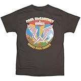 wings over europe Standard Unisex Sizing Rock Off officially licensed products Paul Mccartney Wings Over Europe T Shirt Size L