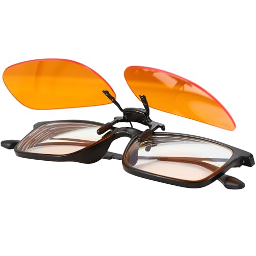 Image of Sleep ZM Blue Light Blocking & Light Sensitivity Clip On Glasses - 14 Lens Types for Comfort, Relaxation, Sleep & Relief