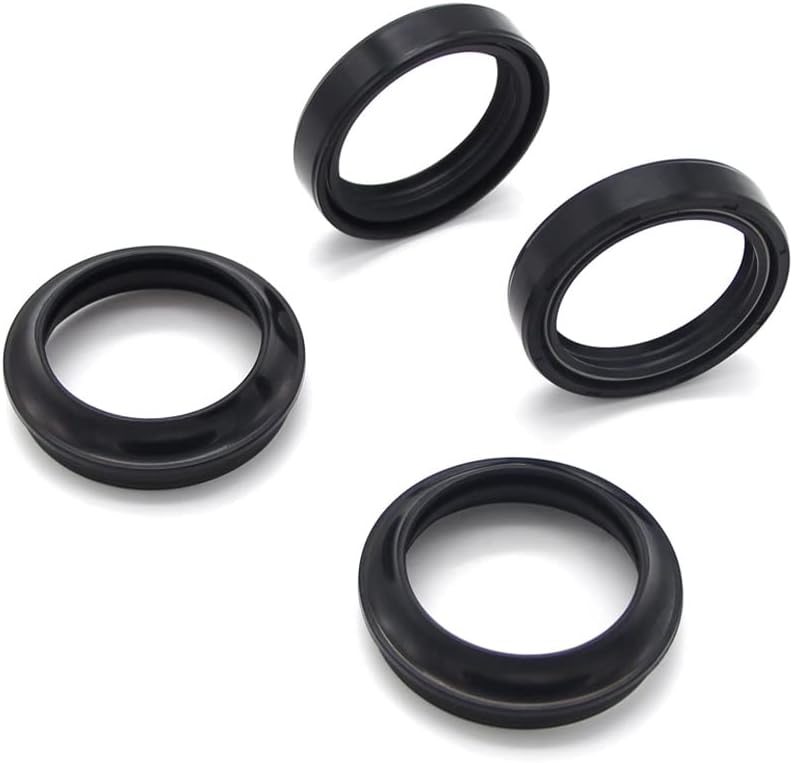 Front Fork Shock Oil Seal Dust Seal Fork Seal Set Size Model 43MMx54MMx11MM for Ducati 916 996 998 999 GT1000 MH900E for Ducati Monster 600 620 695 750 800 900 900S for Ducati S 620 750 800