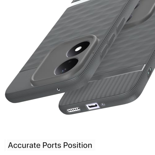 Image of Outlouders Back Cover for Redmi Note 17 5G | Full Camera Protection | TPU Soft Flexible Shockproof Bumper Case (Grey)