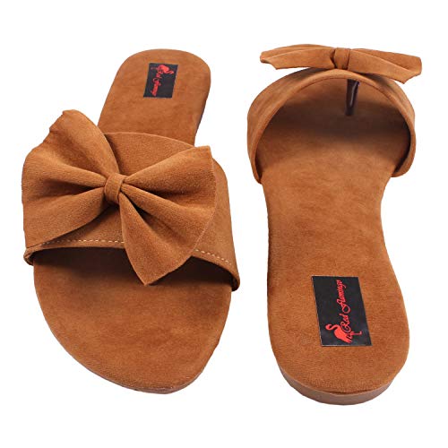 Image of Red Flamingo Womens And Girls flat sandal