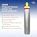 Flame King YSNR123-A2L-YE 123-Pound Refrigerant Recovery Cylinder Tank for A2L Refrigerants