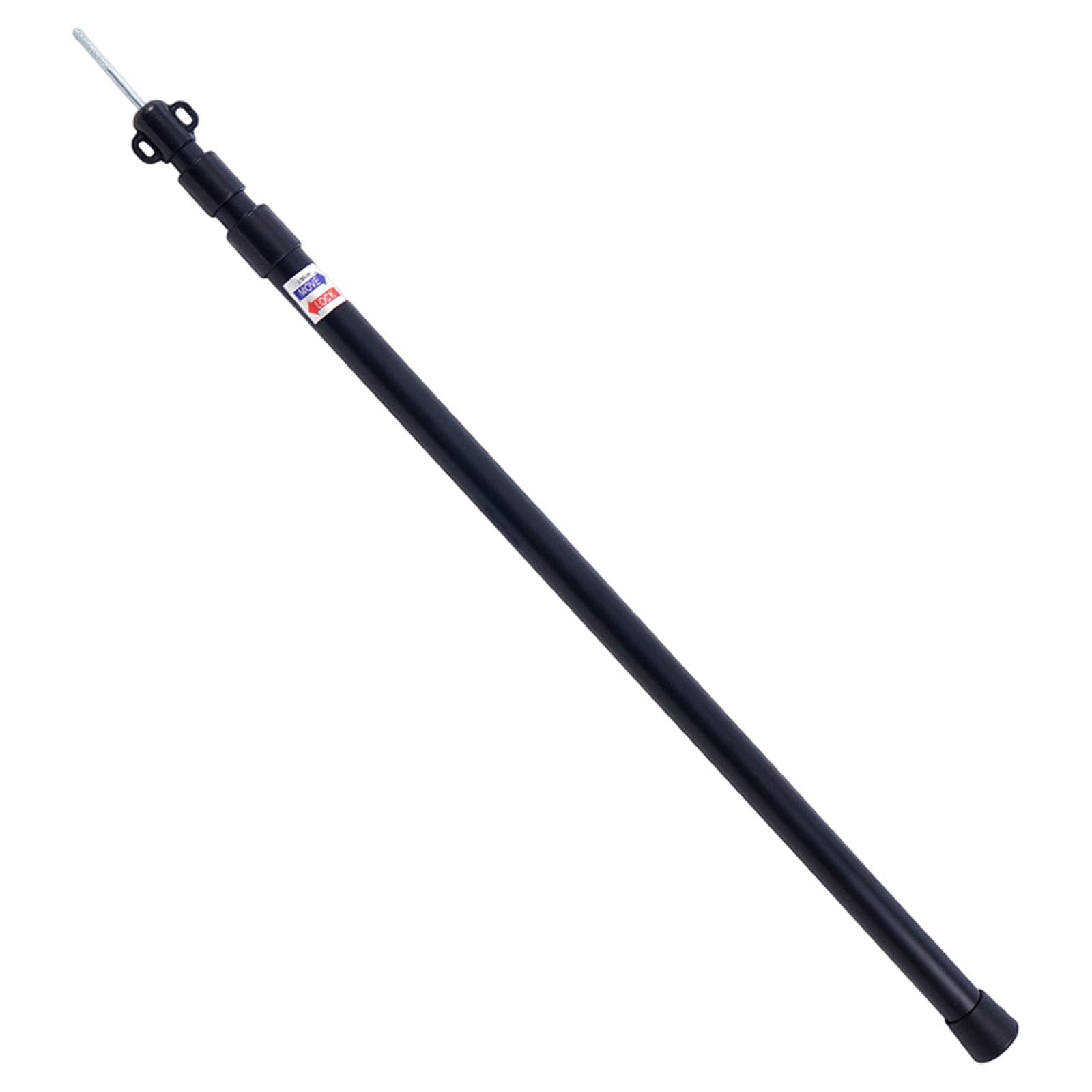 Metalowy słup teleskopowy do namiotu, regulowany słupek baldachimu 90-230 cm, akcesoria o wysokiej wydajności do plecaka, wędkowania i aktywności na świeżym powietrzu