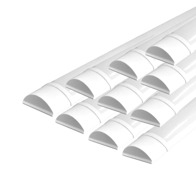 Réglette LED 120cm 30W IP40 - Pack de 10 / Blanc Froid 6000K - 8000K