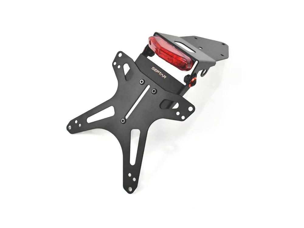 EINSTEIGBARER KENNZEICHENHALTER Kompatibel mit FANTIC MOTARD/ENDURO 125 (4t) 2016-2022 | SEPTAR