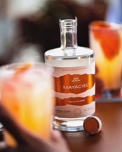 MAYACIEL Tequila Blanco – Preisgekrönter Premium Tequila | Tequila des Jahres 2021 | Frische Agave & feine Zitrusnoten | 100% Agave | Handgefertigt & limitiert | 0,5 l