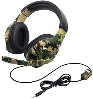 Sacow Gaming Headset, Camouflage PS4 PC Gaming Headset Headset with Mic Laptop Phone