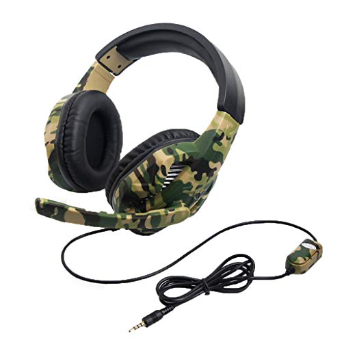 Sacow Gaming Headset, Camouflage PS4 PC Gaming Headset Headset with Mic Laptop Phone