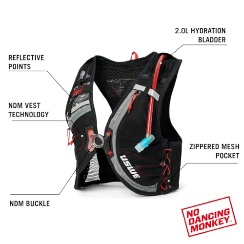 USWE Rush 8L Bike Hydration Vest - Stay Hydrated and Comfortable on Your Longest Rides, Adjustable Straps for Men and Women, M - Thumbnail 6