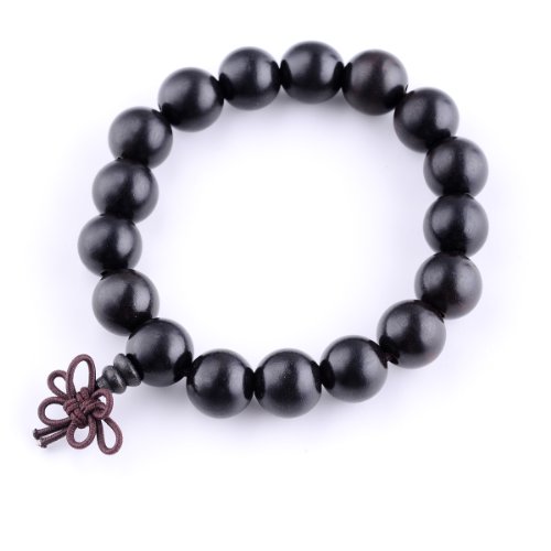 Dark Color Bodhi Beads Tibetan Buddhist Prayer Bracelet Mala - (A Set of 2)