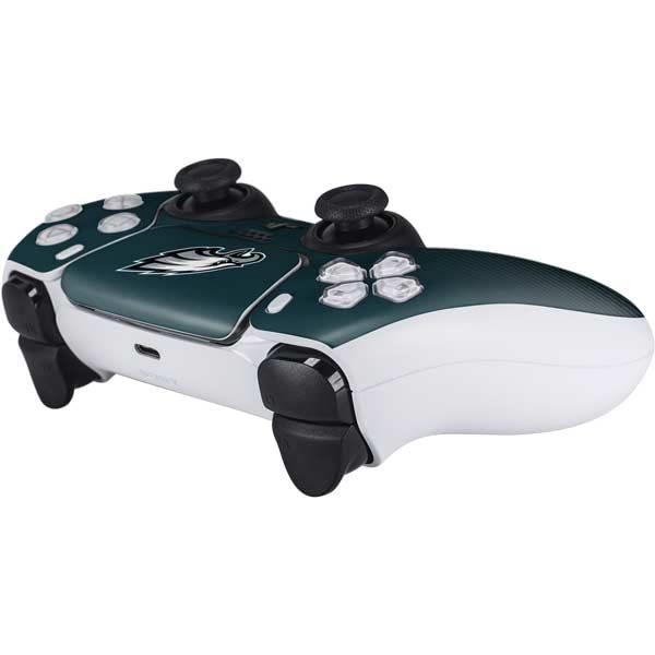 Skinit Gaming Decal Skin Compatible with PS5 and Compatible with PS5 Digital Edition DualSense Controller - Officially Licensed NFL Philadelphia Eagles Breakaway Design