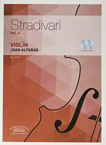 Stradivari 4 Violín Castellano + CD   NUEVA EDICIÓN