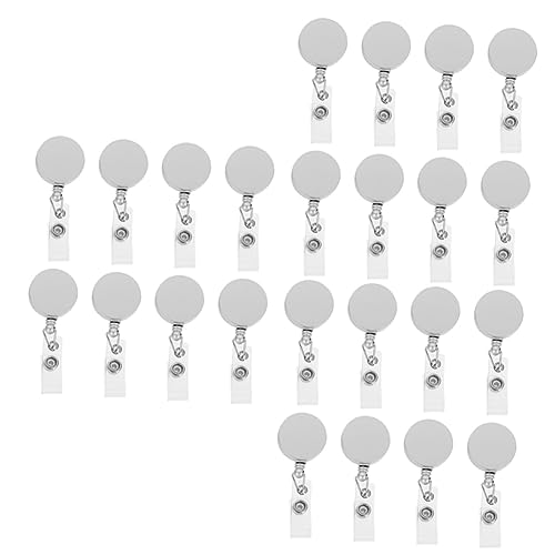Porte-badges en alliage de zinc DOITOOL, élégance et robustesse pour licence de travail