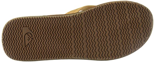 Quiksilver Mens Erreka Sandal, Tan - Solid, 11 Us #TOP3