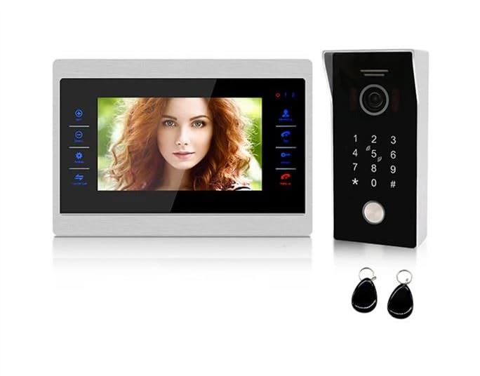Okos 7-Inch WiFi Video Door Phone | HD Screen Doorbell Intercom with Night Vision, Motion Detection & Remote Unlock | Home Security for Apartments & Villas-image-46