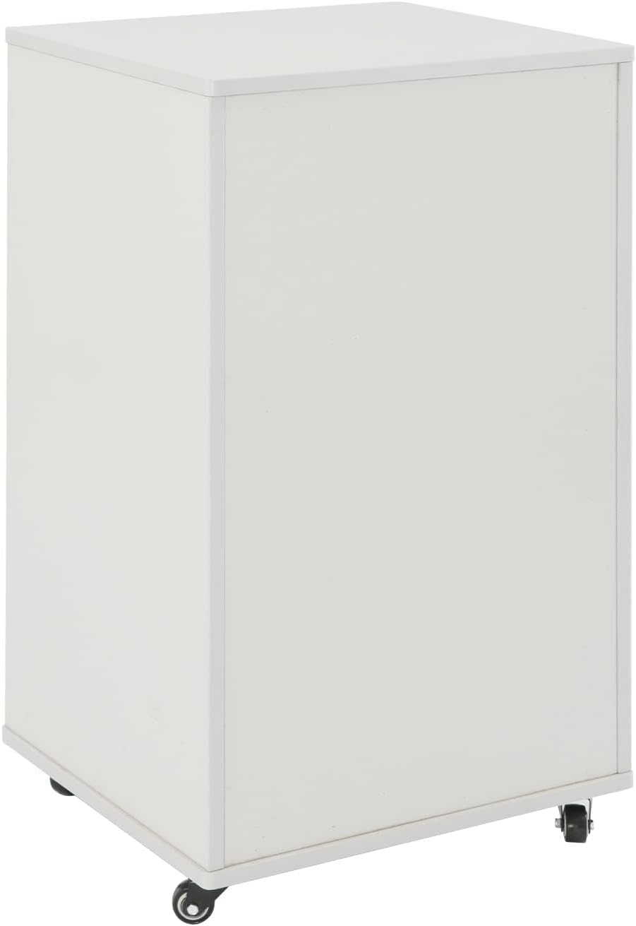 Medical Dental Assistant's Mobile Cabinet Alabama Cart Utility Cart 4 Drawer with Handle, Easy to Pull Out and Push Back.