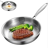 Generisch Titanium Pro Pfanne, Titanium Pfanne for Cooking Non Stick Cookware Skillet (XXL: 12.6 inches / 32 cm (Suitable for 4-5 people))