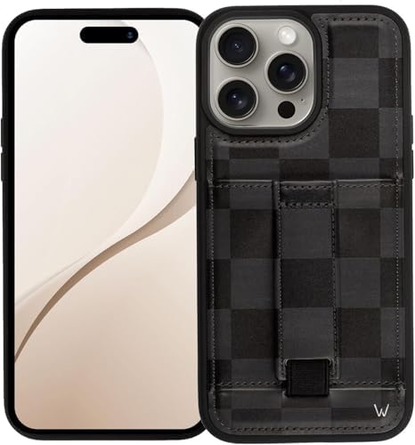 Walli Cases Wallet Phone Case for iPhone 16 Pro Max, Card Holder Kickstand