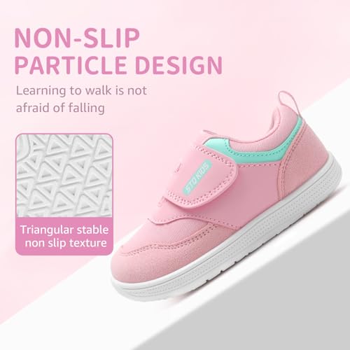 Toddler Wide Toe Box Shoes Barefoot Sneakers Girls Boys Zero Drop First Walking Running Tennis Grounding Shoes 6