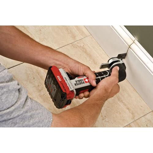 PORTER-CABLE 20V MAX* Oscillating Tool with 11-Piece Accessories, Tool Only (PCC710B) thumbnail 13