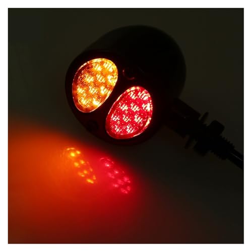 LED pour moto pour éviter les angles morts avec double lentille flash - 3