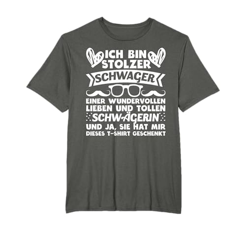 Stolzer Schwager Einer Schw&auml;gerin T-Shirt