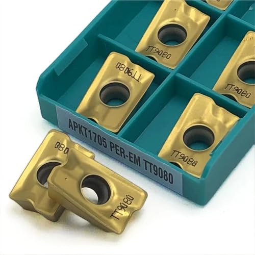 Herramientas de Torno CNC, Insertos de Fresado APKT1705PER-EM TT9030 miniatura 2