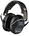 Ear Protection for Shooting – Compact Foldable Portable Hearing Protection Safety Earmuffs for Blocking Sound Reduction – Perfect for Hunting Range Studying Lawn Mowing – Men Women Adults Iron Gray