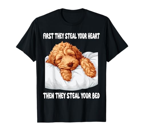 Goldendoodle Sleeping Pajamas Nightgown T-Shirt