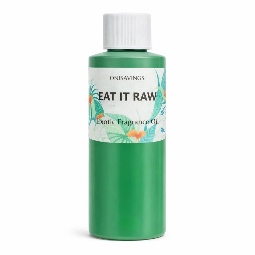 10 Fl Oz Eat It Raw Fragrance Body Oil Lasting Scent - Our Interpretation Fragrance Essential Oil Made With Natural Ingredients For Home & Best For Gifts