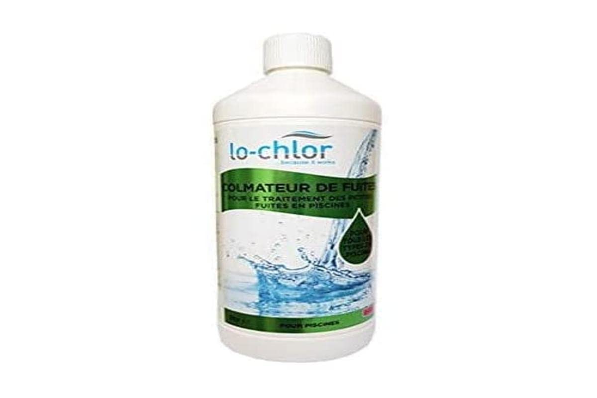 Lo-Chlor Colmateur de Fuites pour Piscines et Spas - 1 Litre