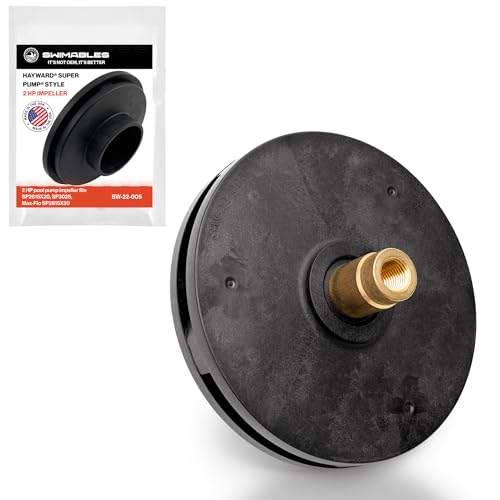 Swimables SPX2615C Super Pump Impeller - Powerful 2 HP Premium Super II Pump Impeller fits SP2615X20, SP3025, Max-Flo SP2815X20 - Heavy Duty Durable Pool Impeller for Vigorous Flow & Performance