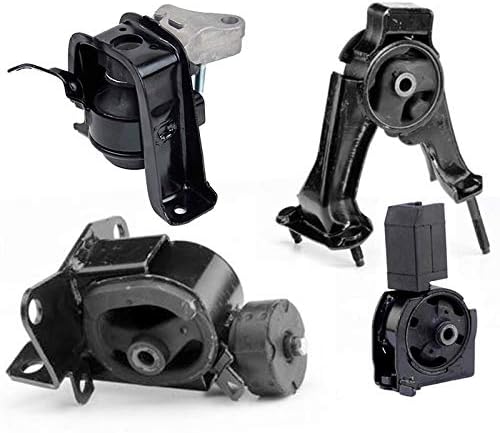 K2931 Engine Motor & Transmission Mount Kit 4PCS Compatible with Fits 2003-2006 Toyota Matrix 1.8 XRS MANUAL | A62063 A62059 A4230 A4218